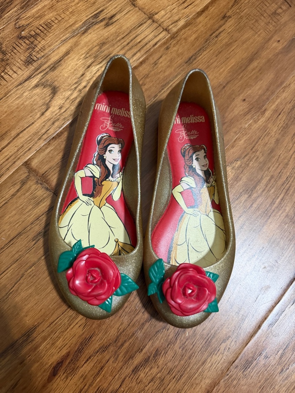 EUC Mini Melissa Belle Shoes Size 13